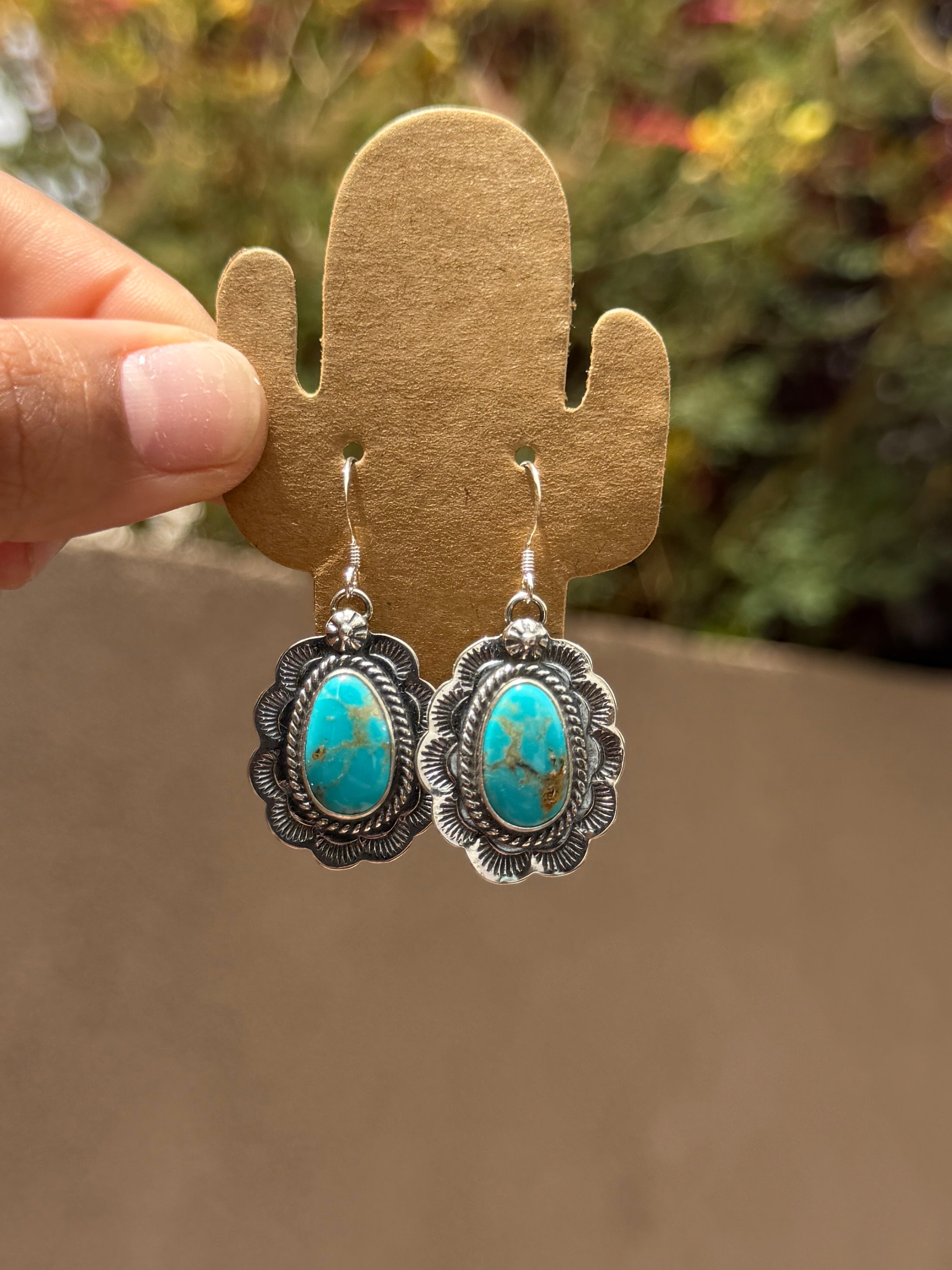 Annie McCray Turquoise earrings