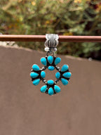Marcella James turquoise pendant