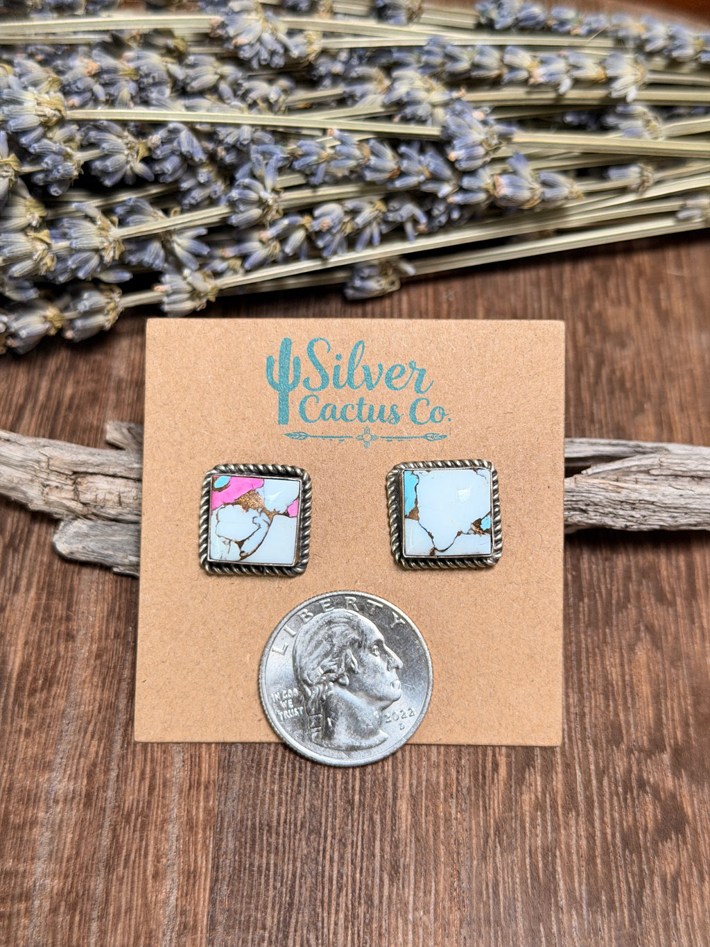 Judith Dixon Cotton Candy Studs