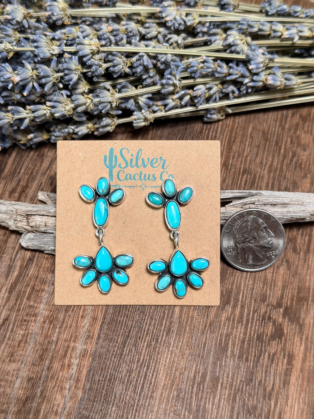 Federico Jimenez Kingman Dangle Earrings