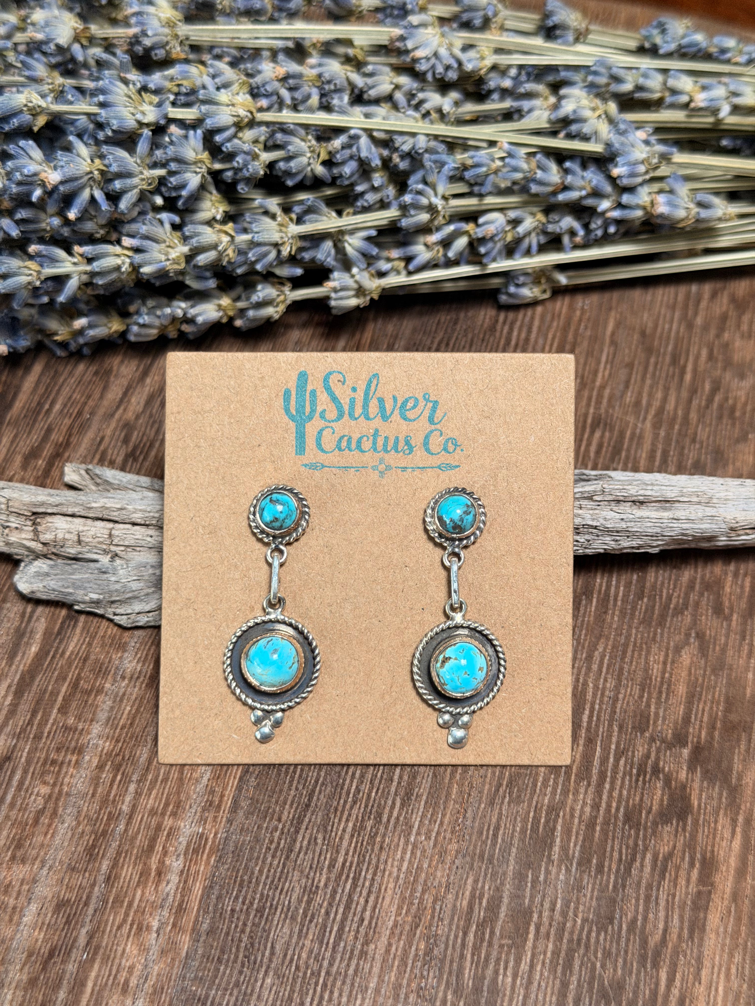 Martin Perry Kingman Dangle Earrings