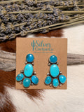 Betta Lee 5 Stone Kingman Earrings