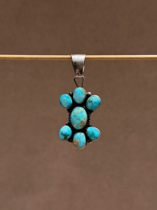 Sheila Sonoran Gold TQ pendant