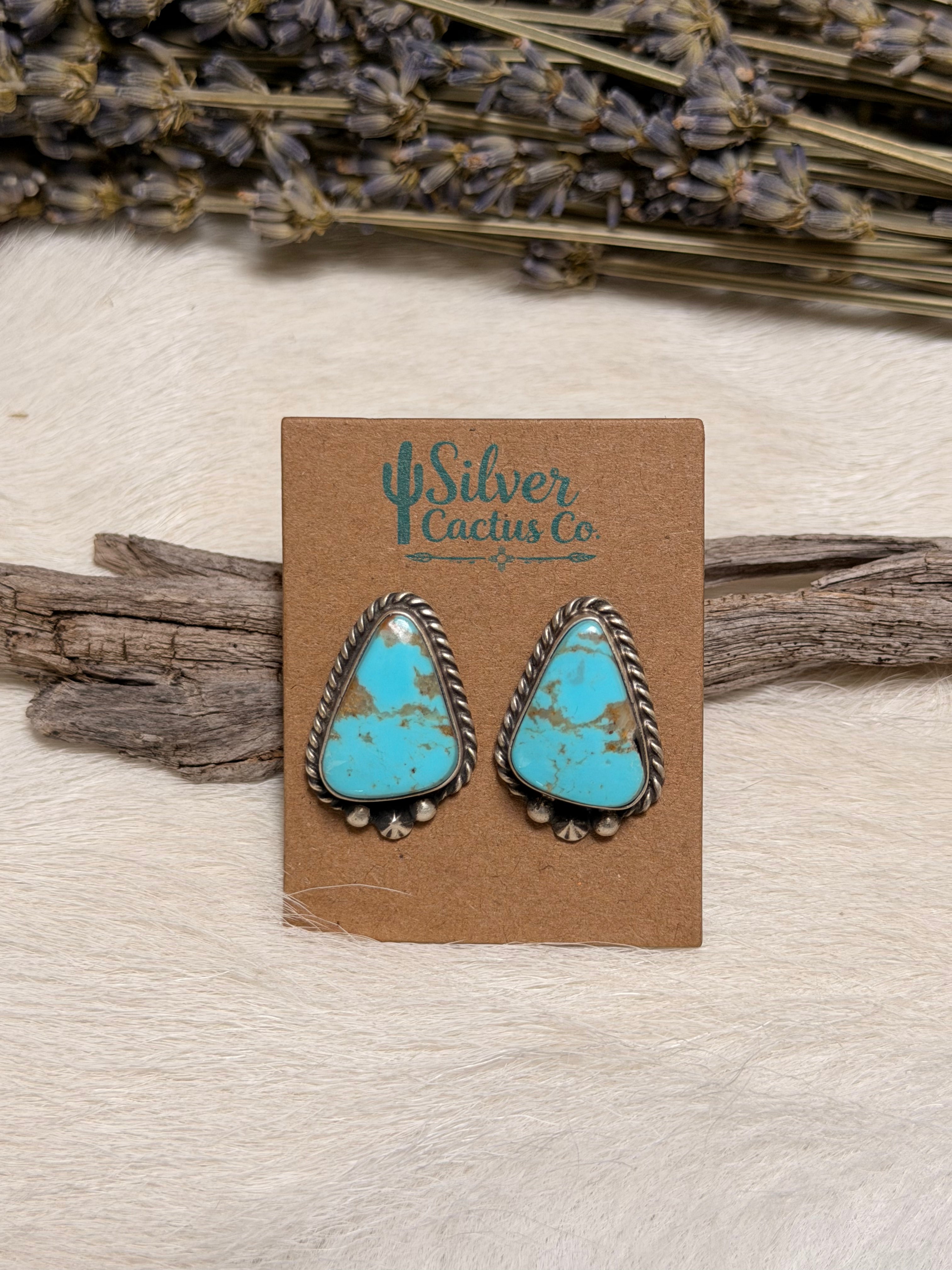 Chassity Belone Kingman Stud Earrings