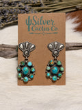 Jon James McCray Sonoran Gold Cluster Dangle Earrings