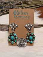 Jon James McCray Sonoran Gold Cluster Dangle Earrings