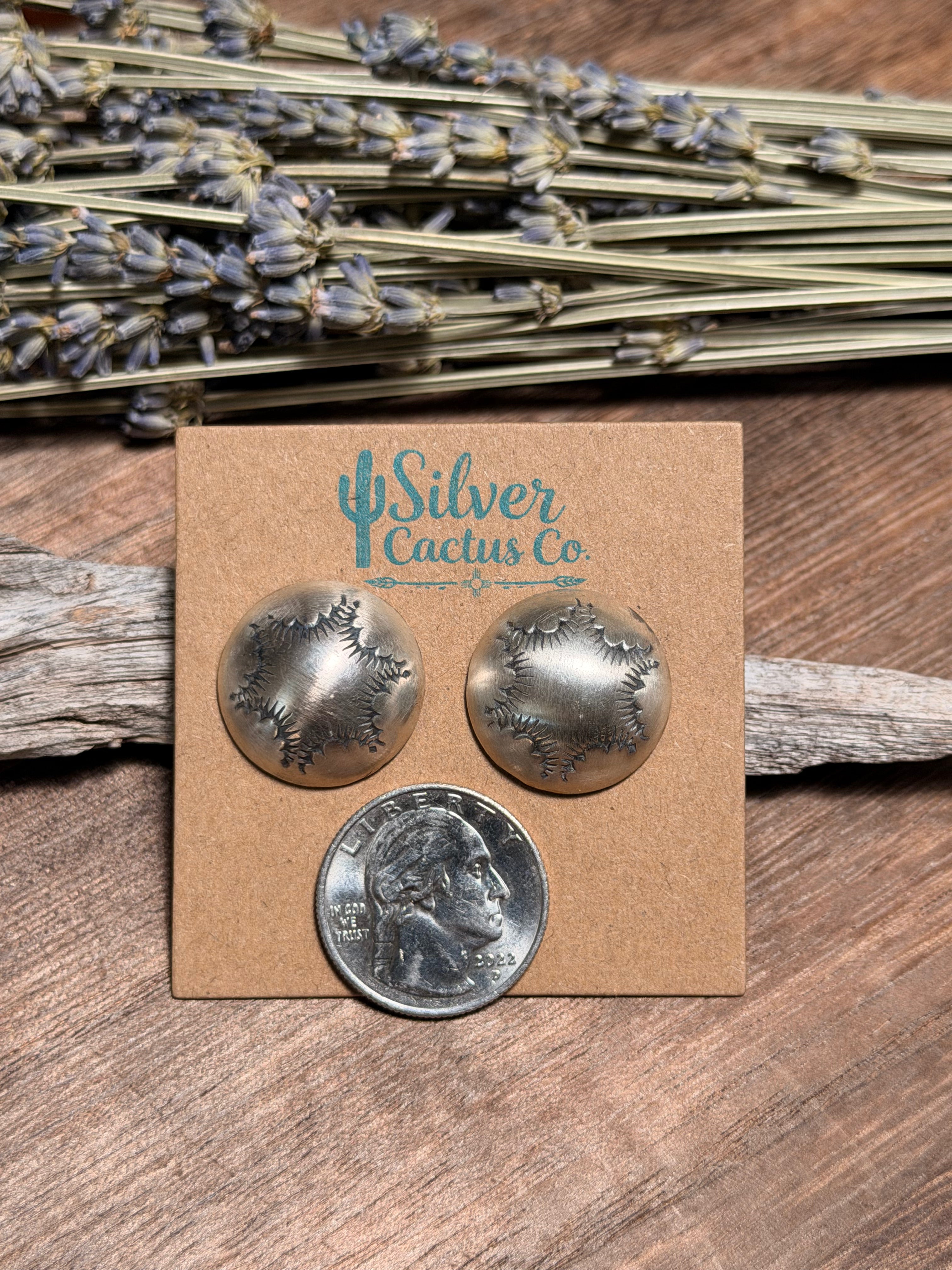 J. Hale Silver Studs