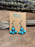 Sleeping Beauty Turquoise Dangle Earrings