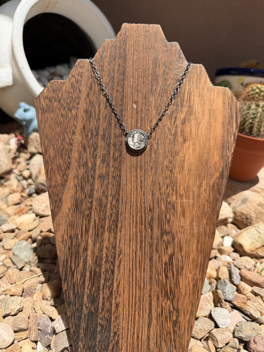J. Frank Liberty Coin Necklace