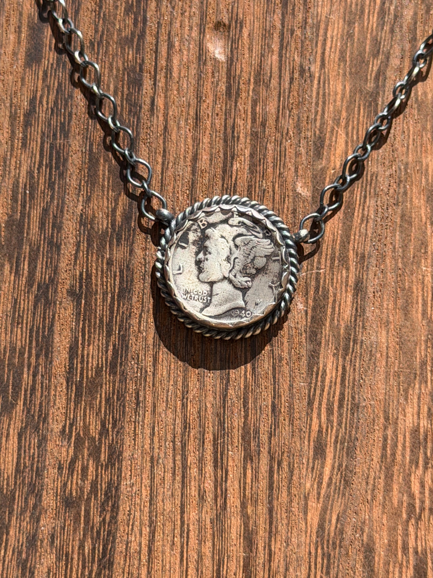 J. Frank Liberty Coin Necklace