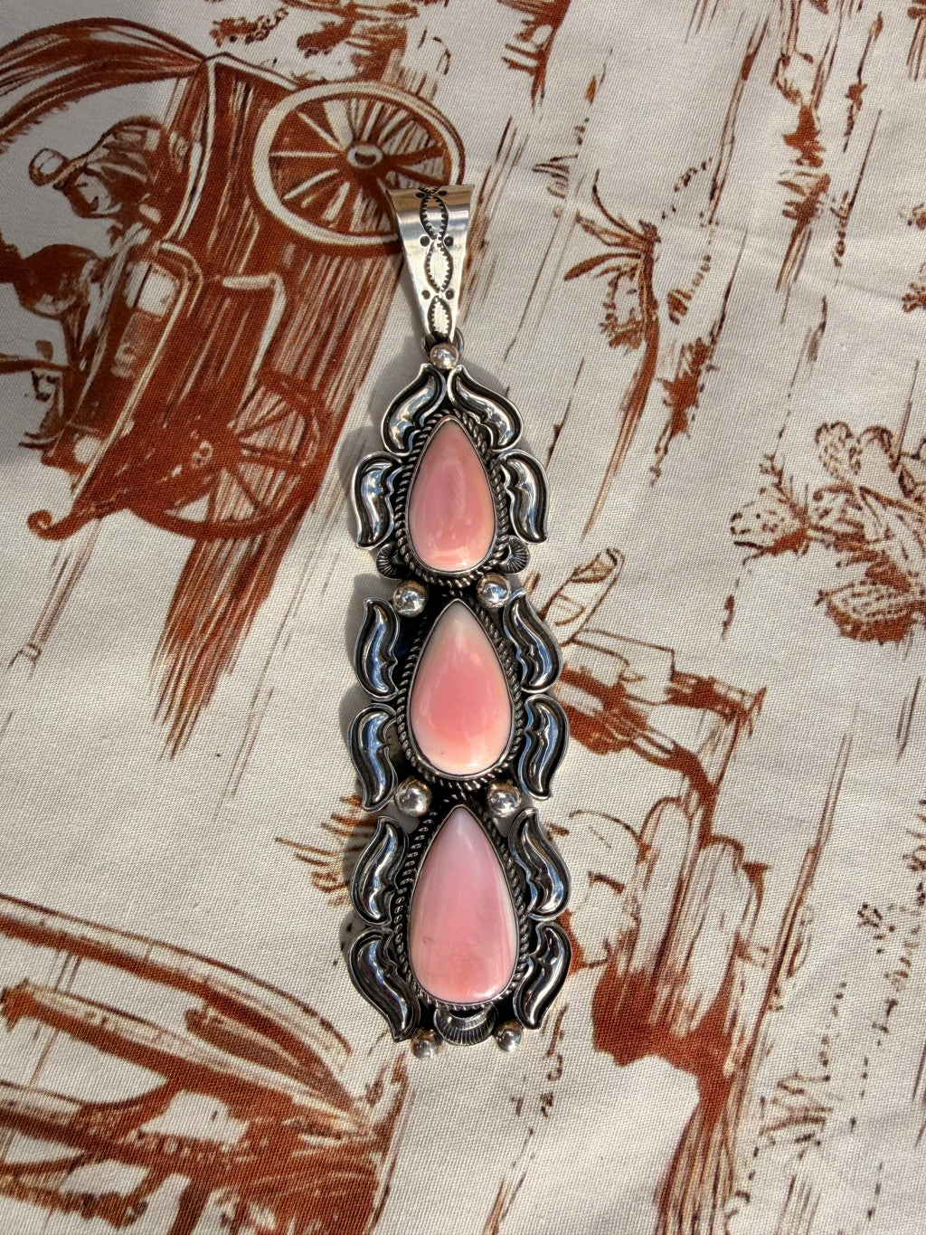 Alex Sanchez Pink Conch Pendant