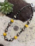 Chimney Butte pearls & Bumble Bee