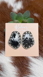 Sharon Mcarthy White Buffalo Earrings