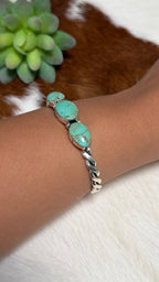Sadie Jim turquoise stones cuff