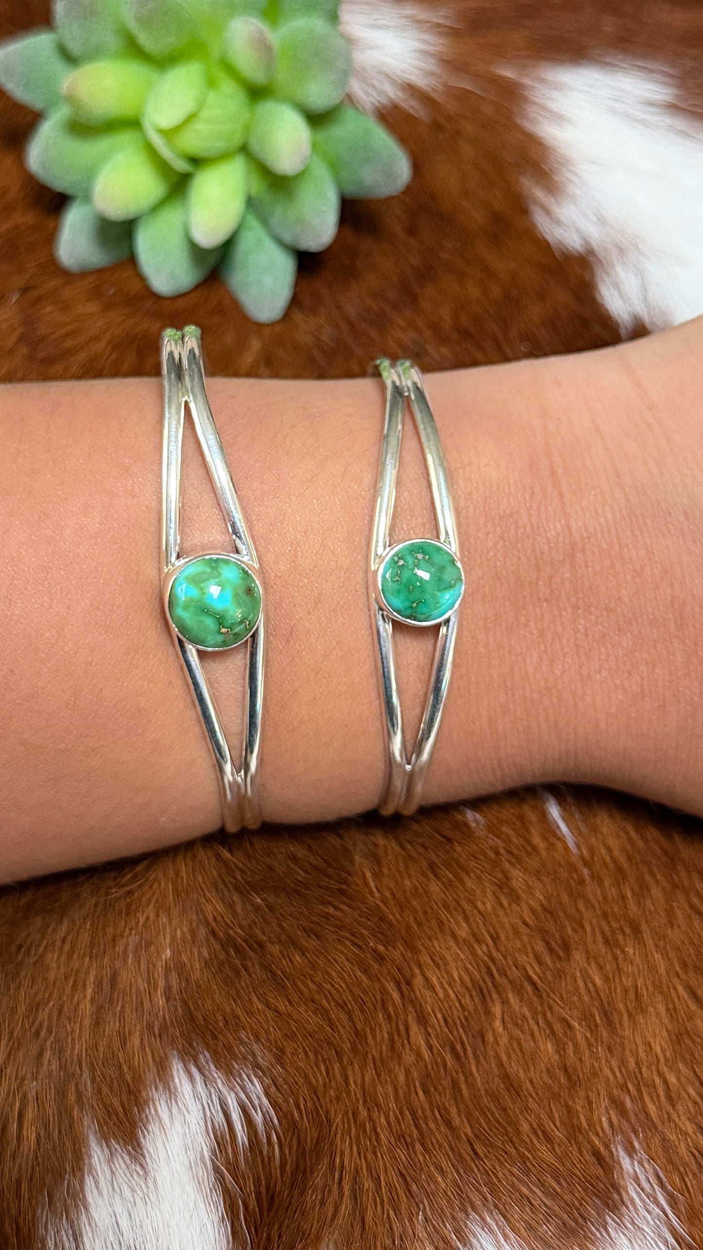 Sherly Martinez Sonoran Gold stacker cuffs